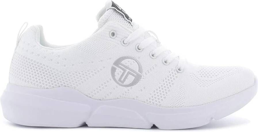 Sergio Tacchini Witte Gebreide Freebird Sneakers White Dames