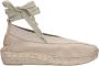 SHABBIES Espadrilles Dames Palma Kimono Maat: 39 Materiaal: Suède Kleur: Beige - Thumbnail 3