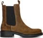 SHABBIES Chelsea Boots Dames Dean Chelsea Boot Maat: 38 Materiaal: Suède Kleur: Bruin - Thumbnail 3