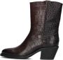 Shabbies Amsterdam Shabbies Juul Ankle Boot Enkellaarsjes Dames Bruin - Thumbnail 3