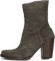 Shabbies Amsterdam Shabbies 183020299 Enkellaarsjes Enkelboots met rits Dames Taupe - Thumbnail 3