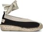 SHABBIES Espadrilles Dames Palma Kimono Maat: 38 Materiaal: Canvas Kleur: Zwart - Thumbnail 3