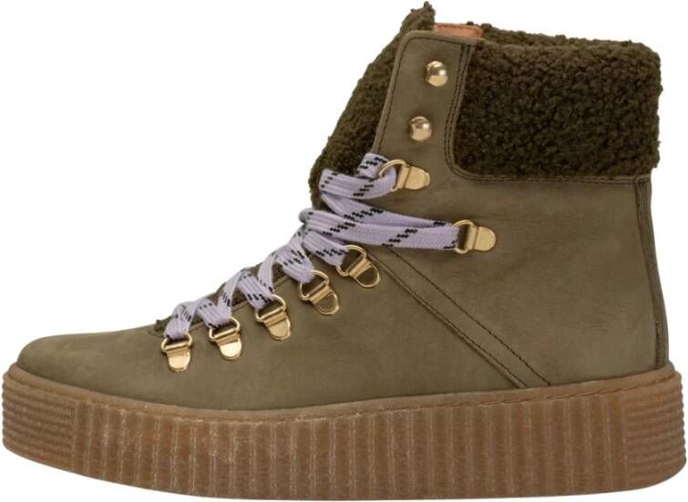 Shoe the Bear Agda Avontuurlijke Laars Khaki Groen Dames