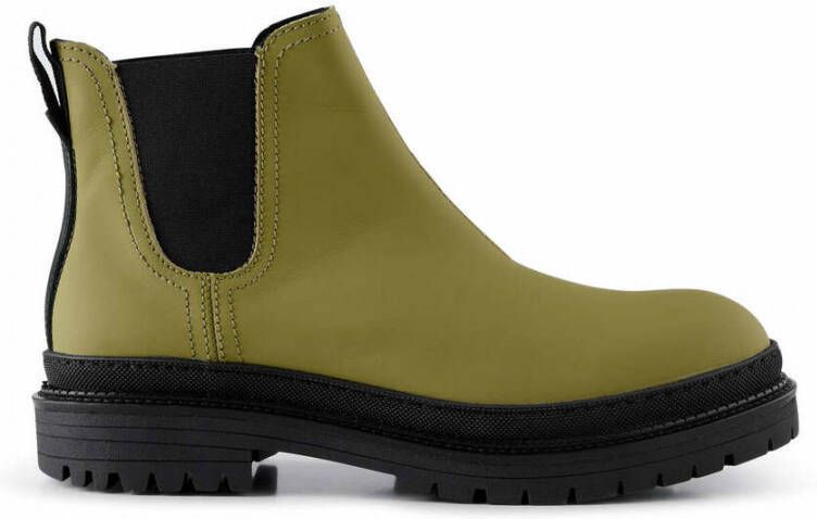 Shoe the Bear Arvid chelsea boots leather Groen Heren