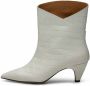 Shoe the Bear Paula Enkellaars Trendy Croc Details White Dames - Thumbnail 10