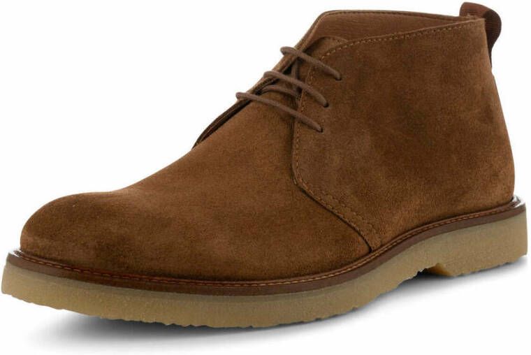 Shoe the Bear Moderne Desert Suède Laarzen Tan Brown Heren