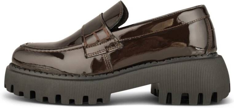 Shoe the Bear Chunky Loafer in Lakleer Brown Dames