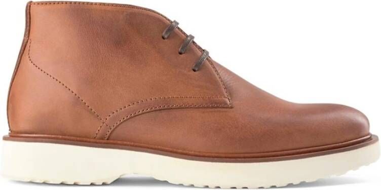 Shoe the Bear Cosmos Leren Desert Boots TAN Brown Heren