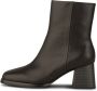 Shoe the Bear Elegante Leren Bootie met Rits Black Dames - Thumbnail 1