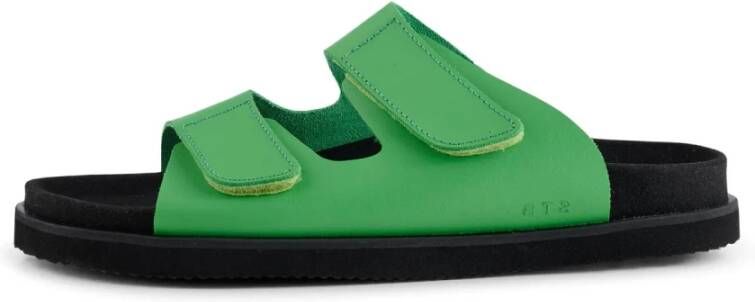 Shoe the Bear Fern sandal leer Groen Green Dames