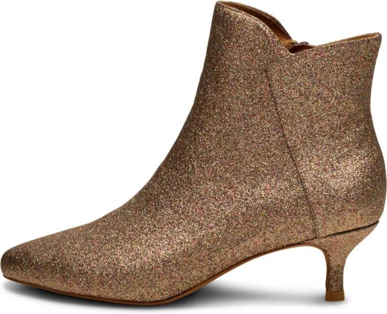 Shoe the Bear Glitter Bootie Multi Bruin Dames