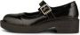 Shoe the Bear Ida Polido Leren Loafer Black Dames - Thumbnail 1