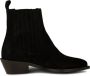 Shoe the Bear Klassieke Chelsea Suède Laars Zwart Black Dames - Thumbnail 1