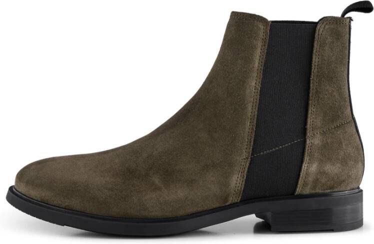 Shoe the Bear Linea chelsea boot suede Stone Gray Heren