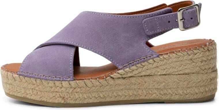 Shoe the Bear Orchid wedge suede Mauve Purple Dames