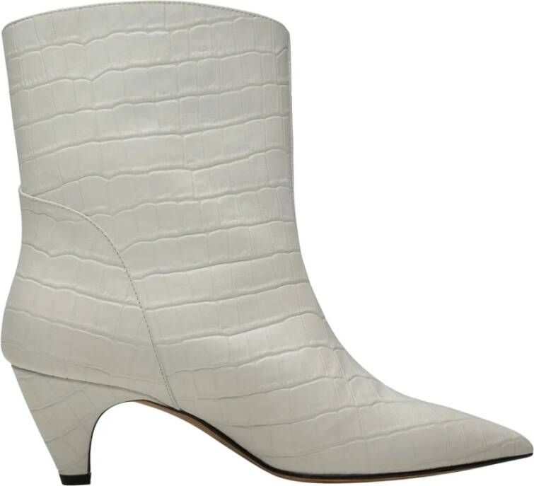 Shoe the Bear Paula Enkellaars Trendy Croc Details White Dames