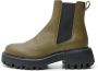 Shoe the Bear Lichtgewicht Chunky Sole Chelsea Boot Green Dames - Thumbnail 2