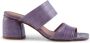 Shoe the Bear Runa muilezel leer Lavendel Croco Purple Dames - Thumbnail 10