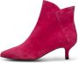 Shoe the Bear Fuchsia Suède Enkellaars Saga Pink Dames - Thumbnail 1