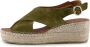 Shoe the Bear Orchid Suède Sleehak Moss Green Dames - Thumbnail 2