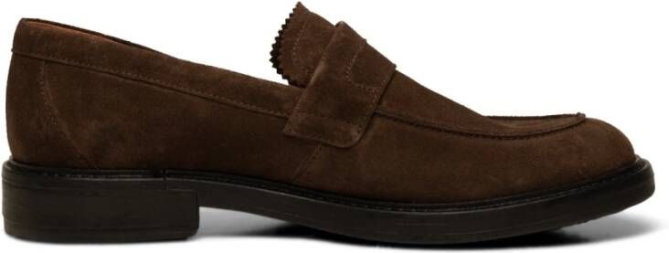 Shoe the Bear Stanley Suede Loafer Donkerbruin Brown Heren