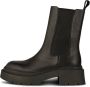 Shoe the Bear Stevige Chelsea Boot van Glad Leer Black Dames - Thumbnail 1