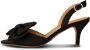 Shoe the Bear Stijlvolle Slingback Hiel met Strik Detail Black Dames - Thumbnail 1