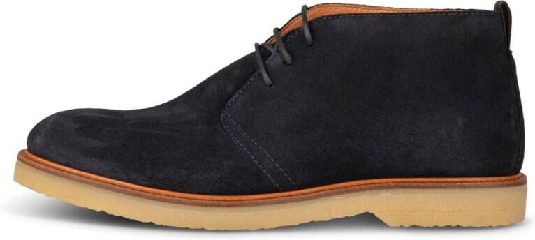 Shoe the Bear Suede Desert Boot Blue Heren