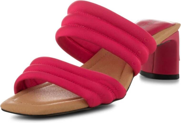 Shoe the Bear Sylvi Textiel Hak Lichtroze Satijn Pink Dames