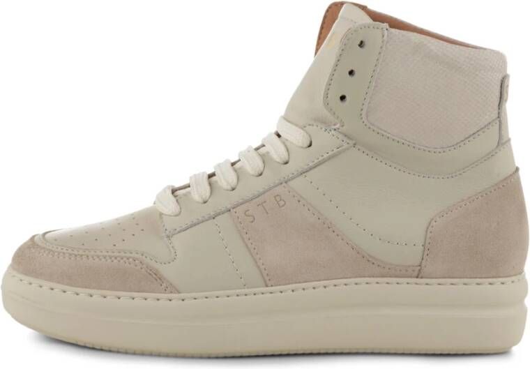 Shoe the Bear Valda High Top OFF White Beige Dames