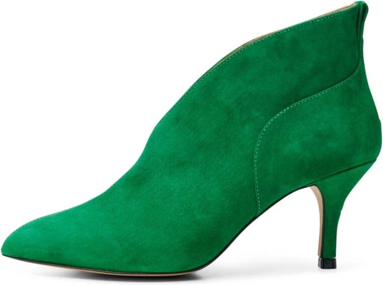 Shoe the Bear Valentine hæl ruskind shoes Groen Dames