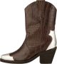 Shoe the Bear Western Croco Cowboy Laarzen Brown Dames - Thumbnail 1