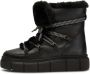 Shoe the Bear Winterlaars Leer Zwart Black Dames - Thumbnail 1