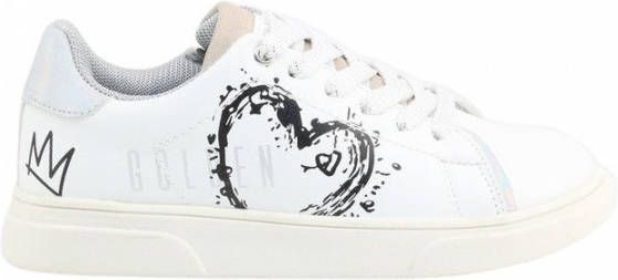 Shone Sportschoenen Kinderen S8015 001 white silver