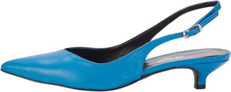 Silvian Heach Puntige slingback hakken Blue Dames