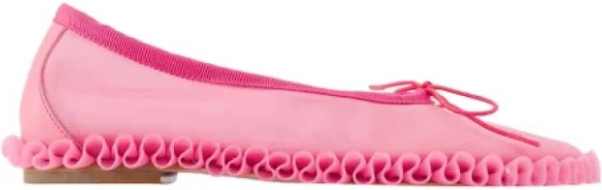 Simone Rocha Fabric flats Pink Dames