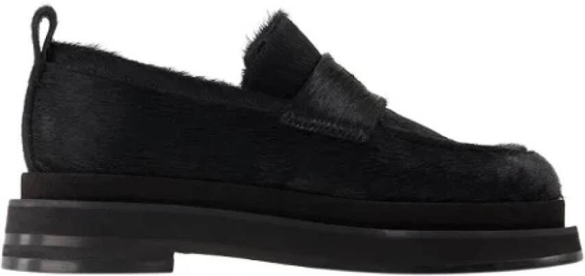 Simone Rocha Leather flats Black Dames