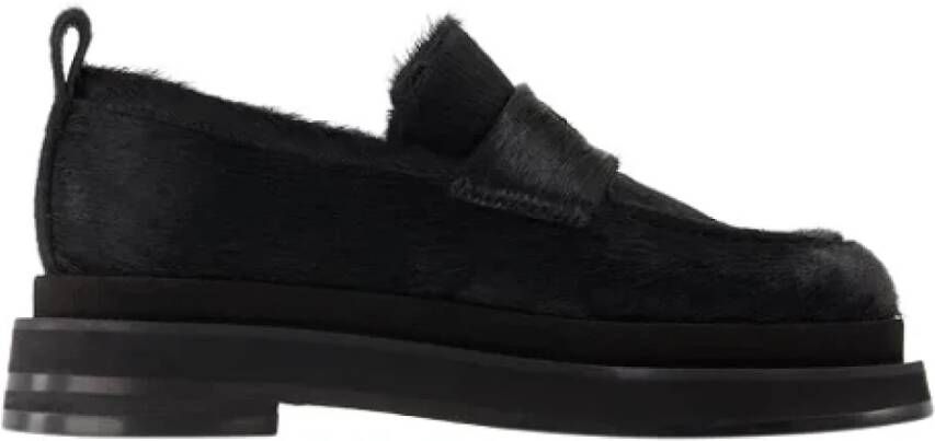 Simone Rocha Leather flats Black Dames