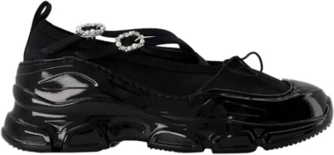 Simone Rocha Leather sneakers Black Dames