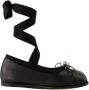 Simone Rocha Pre-owned Leather flats Black Dames - Thumbnail 1