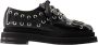 Simone Rocha Loafers Heart Toe Grommet Brogue Loafers Leather Black in zwart - Thumbnail 1