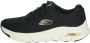 Skechers Arch Fit Big Appeal 149057 BKRG Vrouwen Zwart Sneakers - Thumbnail 3