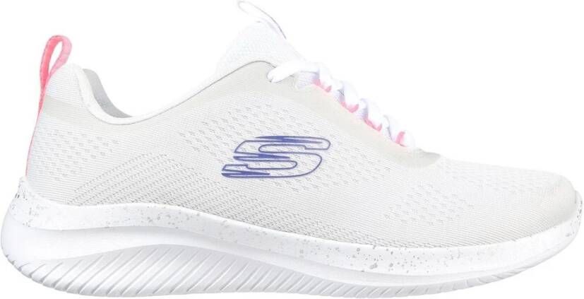 Skechers Witte Ultra Flex 3.0 Damessneakers White Dames