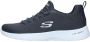 Skechers Dynamight 58360-GRY Mannen Grijs Sneakers - Thumbnail 1