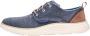 Skechers Status 2.0 Pexton Sneaker Heren Blauw - Thumbnail 5