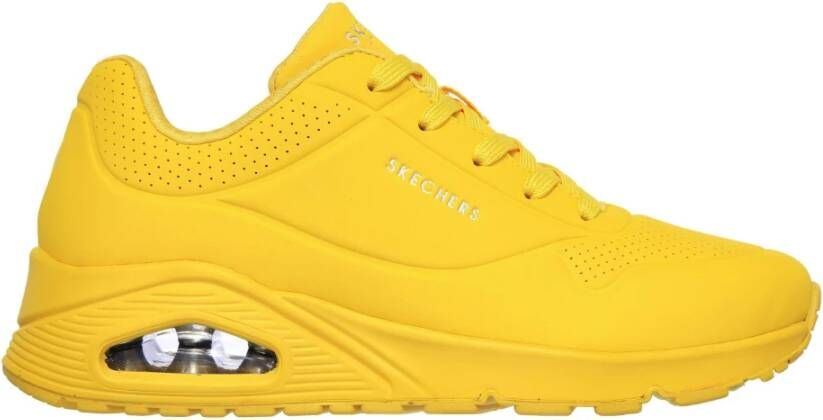 Skechers Actieve Damessneakers met Air-Cooled Comfort Yellow Dames