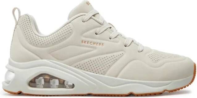 Skechers Air Uno Casual Schoenen Beige Zwart Beige Dames