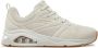 Skechers Air Uno Casual Schoenen Beige Zwart Beige Dames - Thumbnail 1