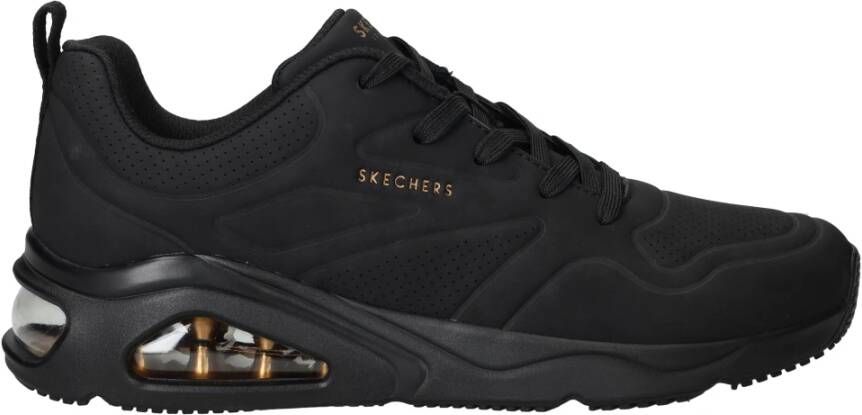 Skechers Air Uno Sportieve Sneakers Zwart Black Dames