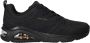 Skechers Air Uno Sportieve Sneakers Zwart Black Dames - Thumbnail 3